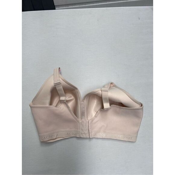 Cacique Unlined Full Coverage No Wire Bra 44G Cotton Blend Adjustable - Picture 5 of 7